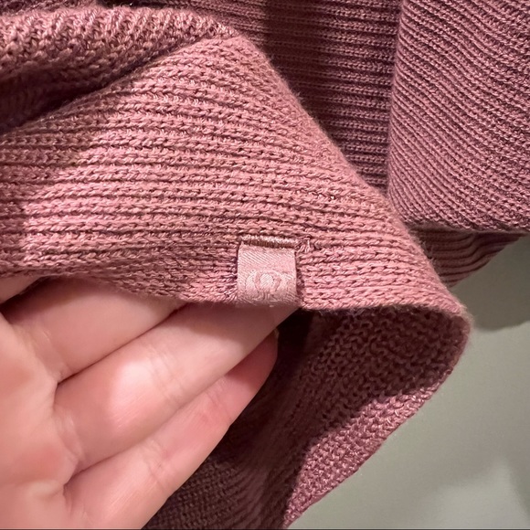 Lululemon Cashlu Knit Textured Wrap Spiced Chai M/L - Picture 9 of 9